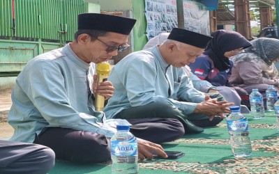 Peringati Harlah ke-49, MTs Ma’arif NU 1 Kedungbanteng Gelar Istighosah Kubro