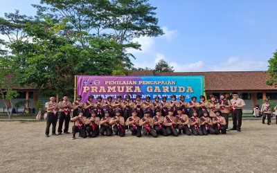Penilaian Pramuka Garuda MTs Ma'arif NU 1 Kedungbanteng